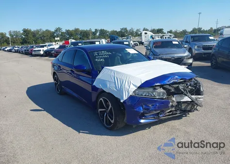 2019 Honda Accord Sport z USA, uszkodzony, nr VIN 1HGCV1F37KA044534